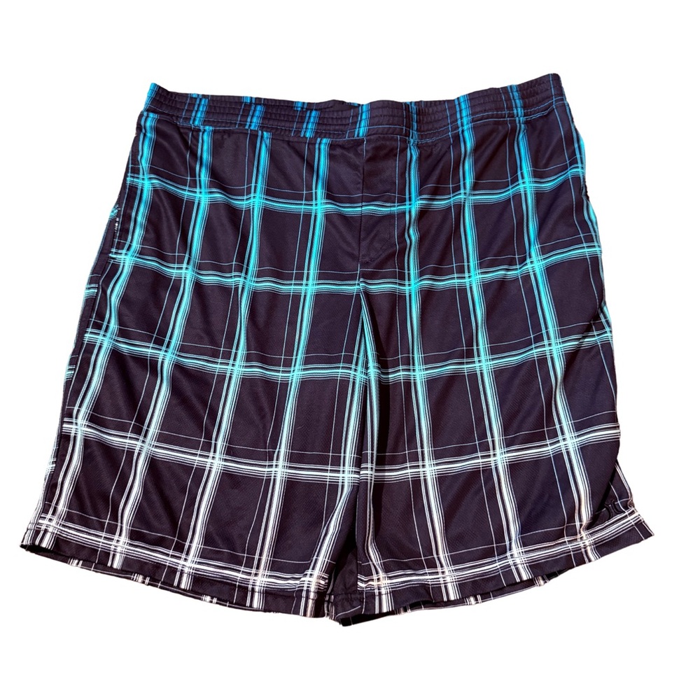 Hurley Black and Blue Board Shorts Swimwear